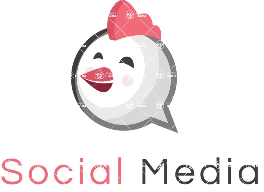 Business Logo Templates - vector graphics in a pack from GraphicMama - Colored Food Brand Logo Design